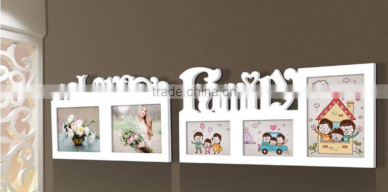 love family combined wooden photo frame hot sale