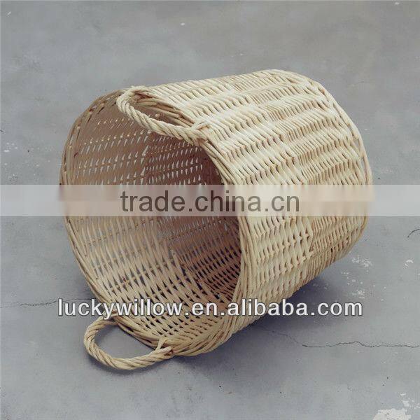 large wicker basket with 2 handles 2016 new product