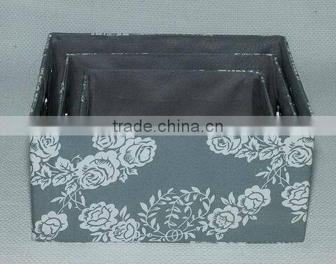 Woven Recycled Paper Baskets.