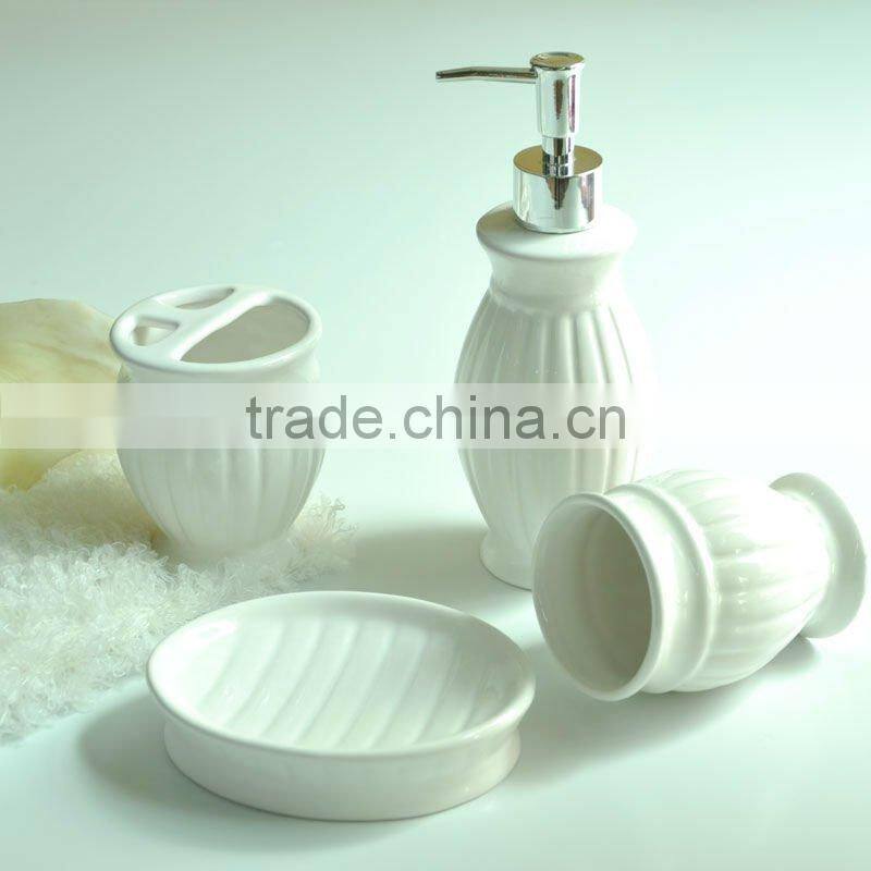 american bath 4pcs Ceramic bathroom accessories