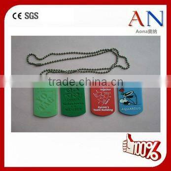 silicone mobile phone shape tag with colorful print