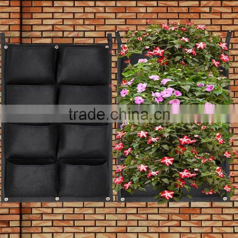 Garden Vertical Planter Multi Pocket Wall Mount Living Growing Bag Felt Indoor/Outdoor Pot (12-Pocket (3x4))