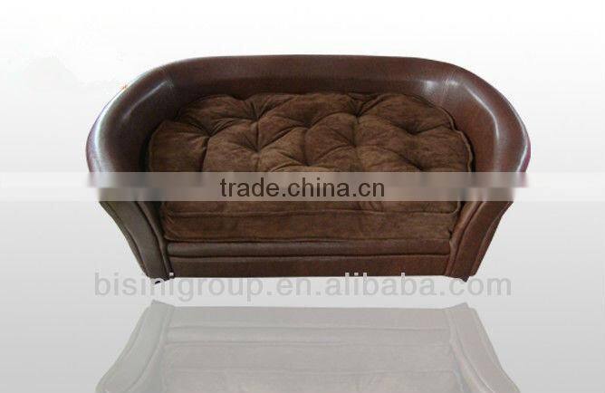 Generous and aristocratic pet bed, bright brown colour pet bed (BF07-80054)