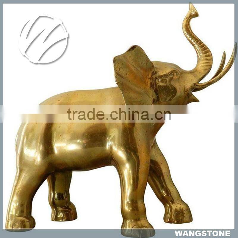 Life size animal brass elephant statues