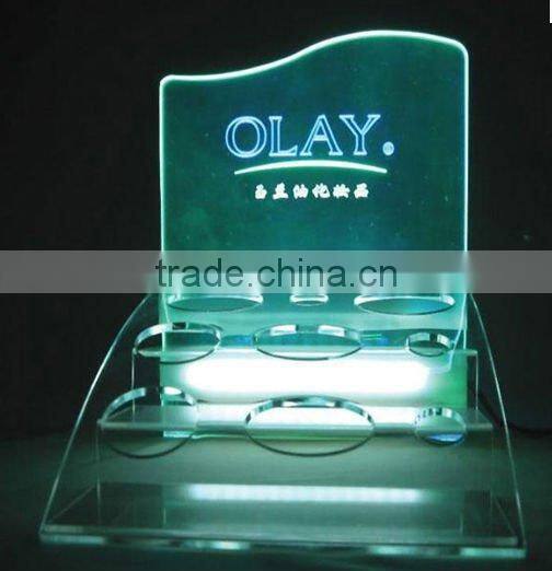 OEM vac-formed thick plastic display tray for cosmetic