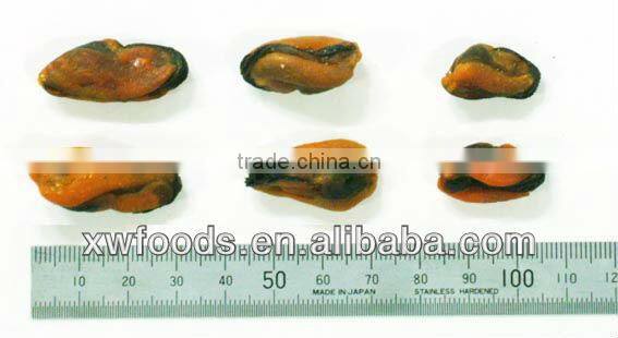 IQF cooked blue mussel meat