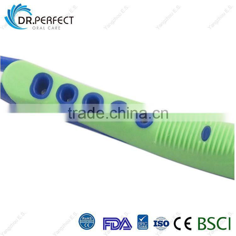 Adult Toothbrush Soft Rubber Handle Oral Care Toothbrush