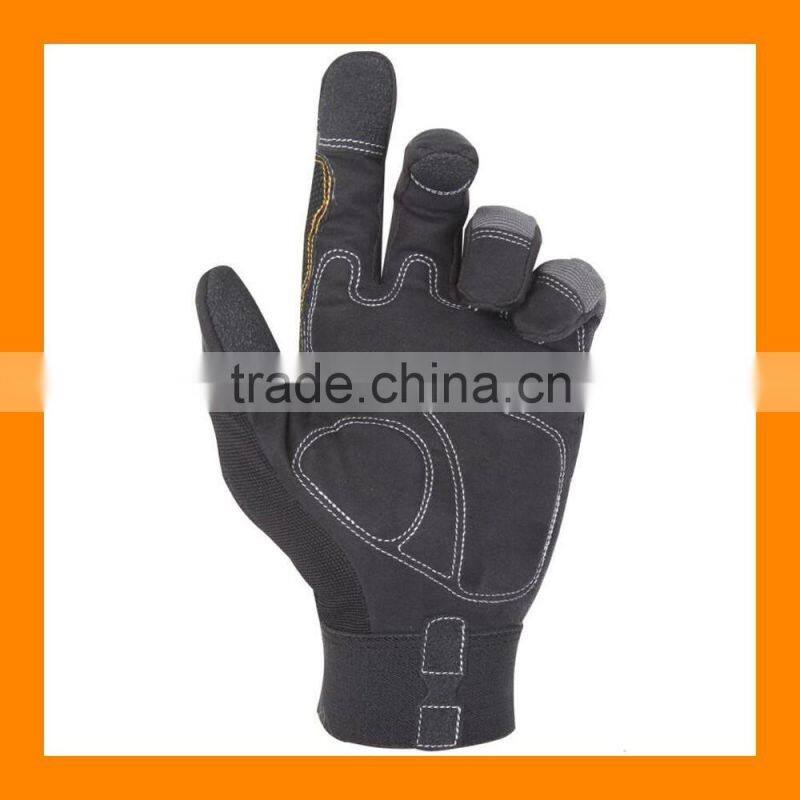 Best Price Custom Leathercraft Workright Handyman Flex Grip Work Gloves Industrial Safety Hand Mechanic Glove