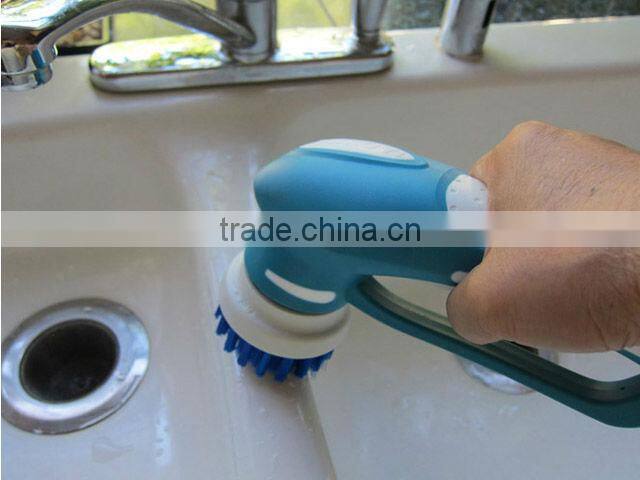 Cordless bathroom cleaner, electric kitchen scrubber, window and glass cleaning brush