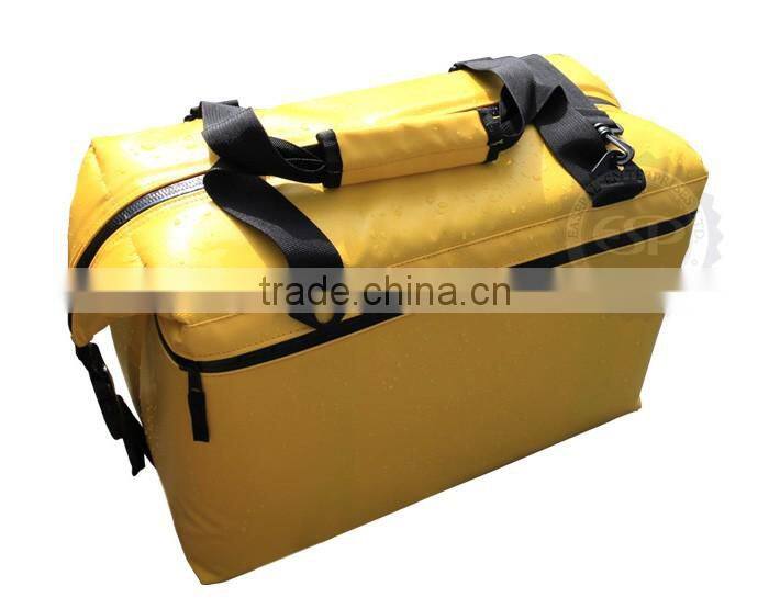 #57101 Leopard 24 Can Vinyl Fishing Cooler Bag