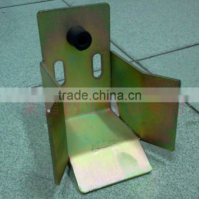 sliding gate stopper and gate meeting point