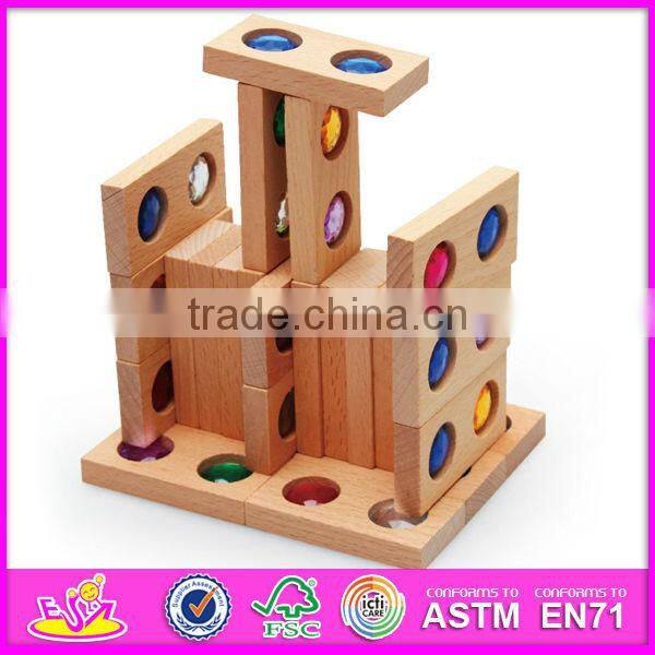 2015 New kids wooden domino toy,cheap educational children wooden domino toy,high quality baby wooden domino game toy W15A006