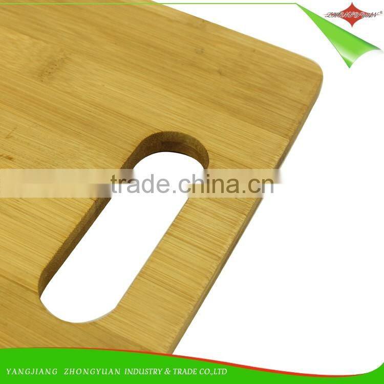 ZY-R2010 Wood Cutting Meat Chopping Board with Handle Wooden Cutting Board Portable Easy Wash Eco-friendly and Safe