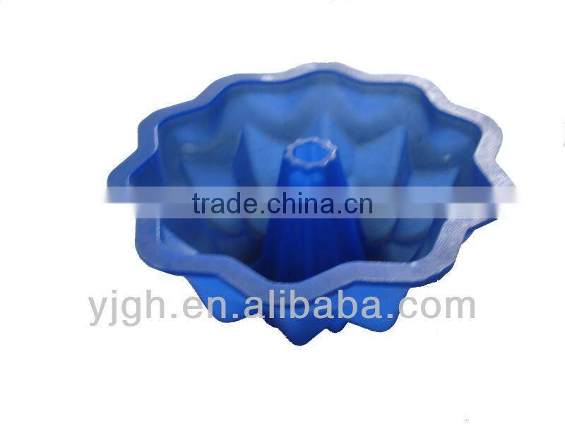 Lovely flower shape silicone cake molds