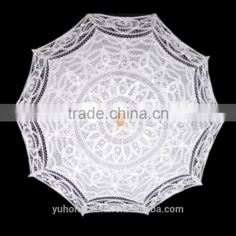 Lace wedding parasol craft umbrella