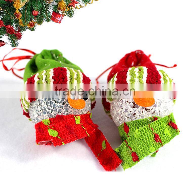LED Snowman Christmas Tree Ornament Christmas Tree Decoration Hot Selling Christmas Gifts