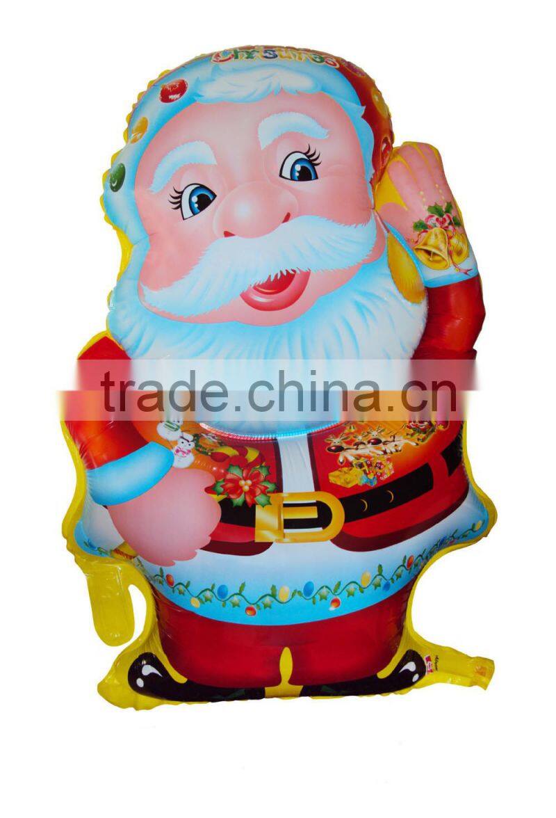 Santa Claus Helium Balloon High Quality Christmas Foil Balloon For Kids Can Custom Logo Printed Balloon For Christmas