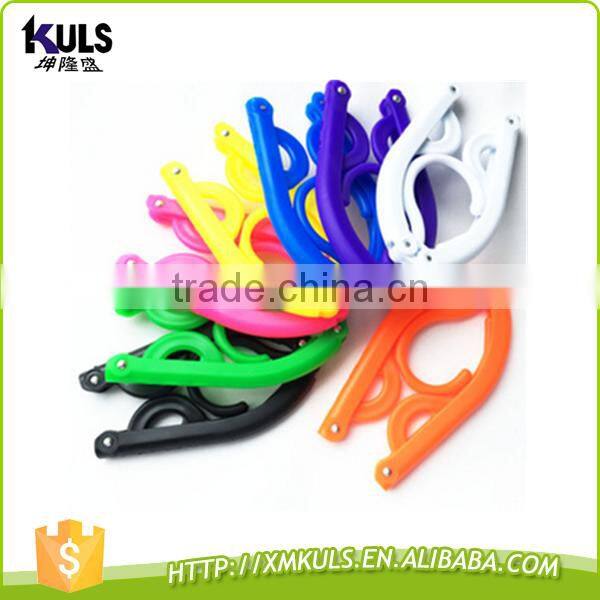 39CM Travel hanger travel on business plastic hangers for clothes