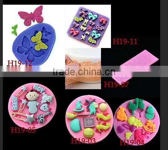 3D beautiful lady handmade silicone soap molds