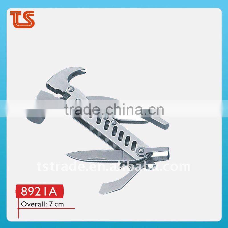 2014 New stainless steel multi cutler warrior tool with hammer(8921C)