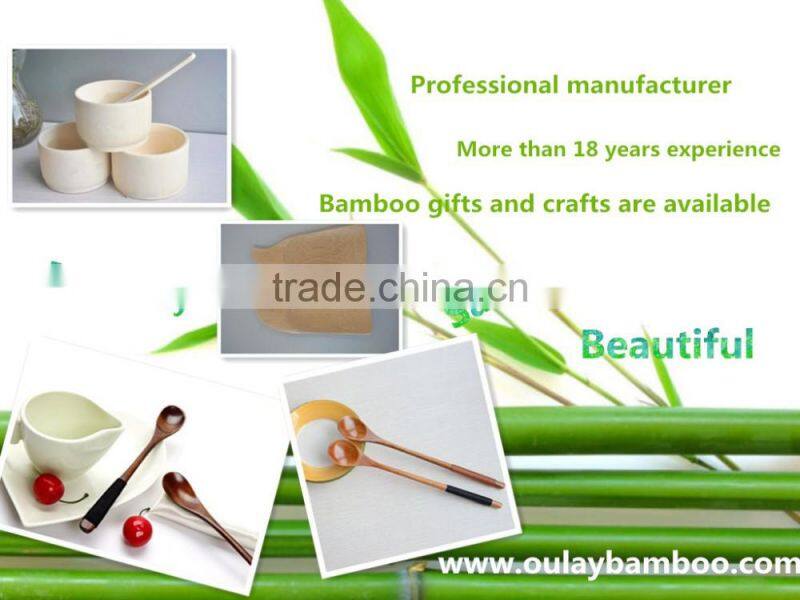 Nature Bamboo Carbonized Fruits Knives And Forks
