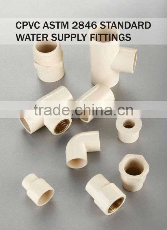 CPVC ASTM 2846 PIPES AND FITTINGS FOR WATHER SUPPLIER