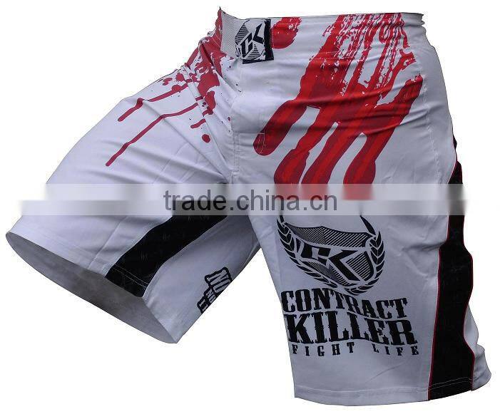 Dery high quality blank mma shorts wholesale made In China 2015