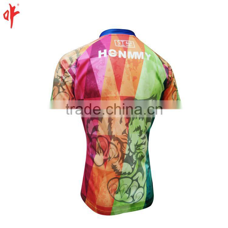 OEM & ODM All black custom rugby jersey