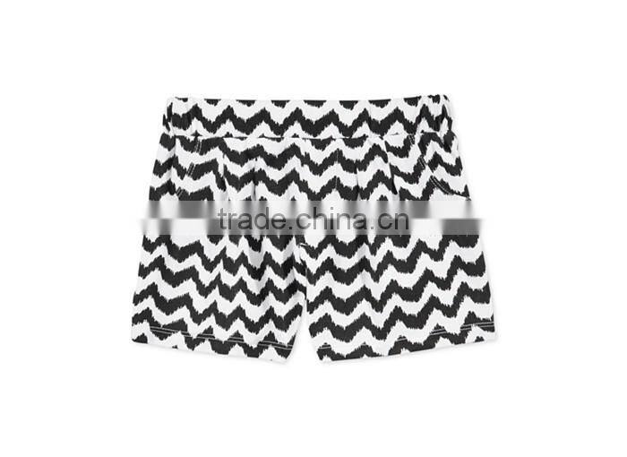 Little Girls' Mix & Match Chevron Shorts OEM supply china