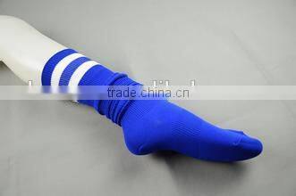 Cheap knee high soccer socks,striped football socks,elite wholesale football socks
