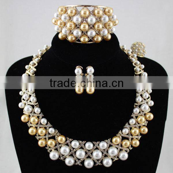Bestwaytex EF0066-3 Coral Beads African Beads Jewelry Set For Wedding