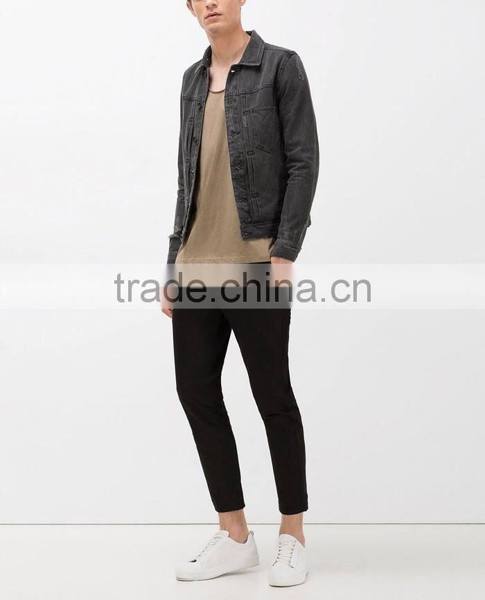 Custom loose plain wholesale men tank tops