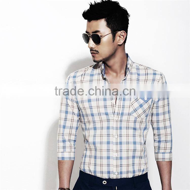 china wholesale latest casual black white polka dot shirt