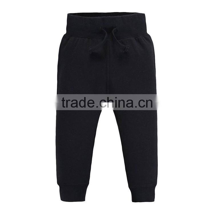 100% Cotton Knitted New Model Wholesale Fashion Design Pocket Cargo Kids Pants