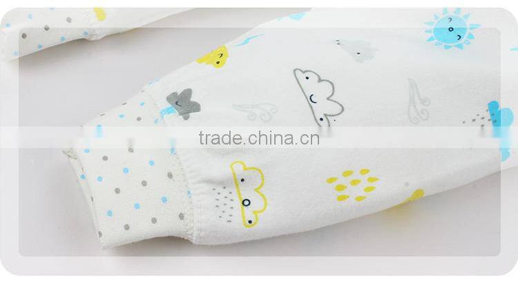 Light colors healthy for babies Newborn unisex baby sleeping clothing sets