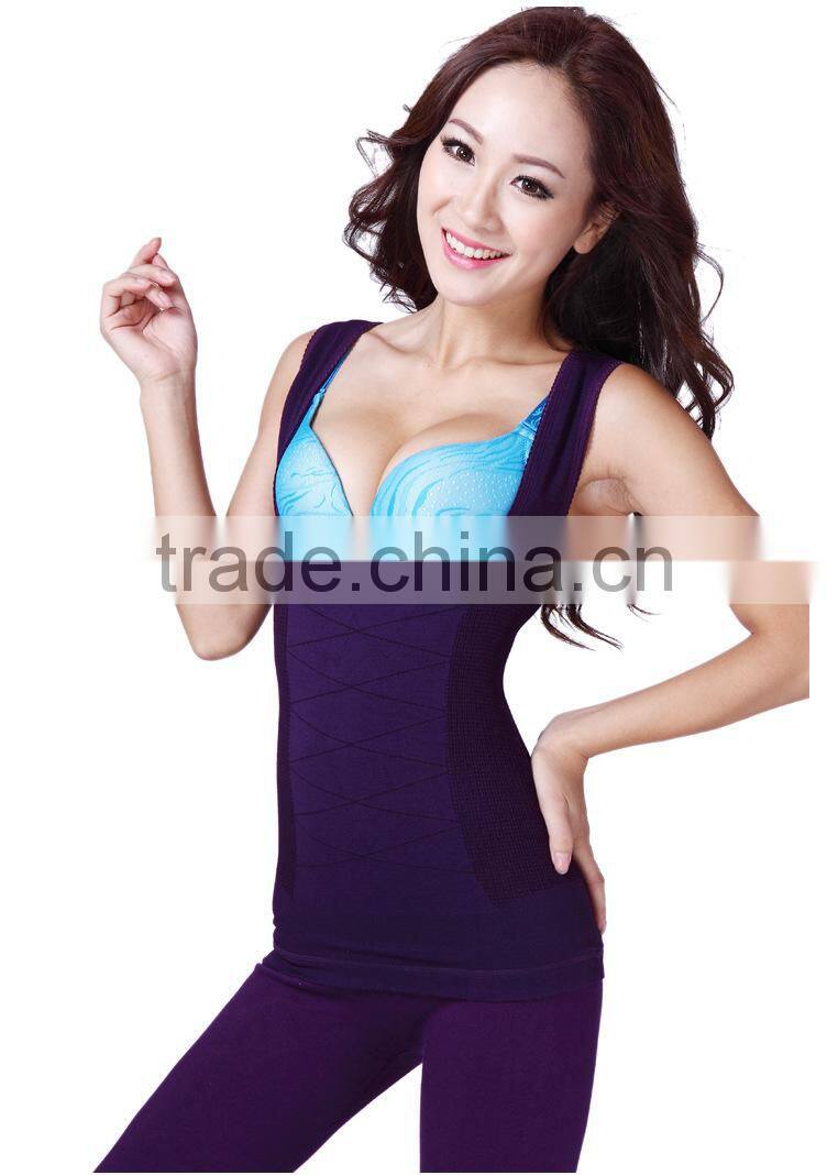 new seamless body shaper underwear polyester spandex slim body shaper suit for women