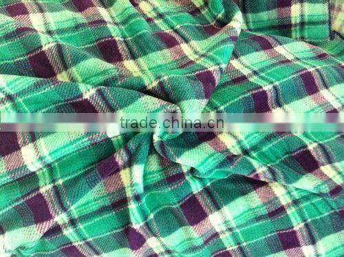 100% Polyester Coral Fleece Fabric Printed With Long Pile