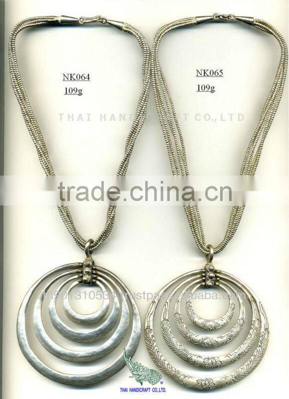 Thai Karen Silver Necklace & Pendant Jewelry 925 Sterling Silver