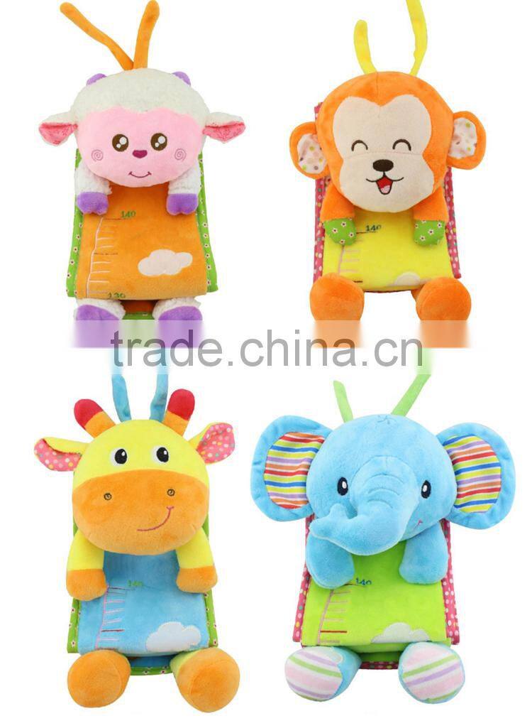 Baby Height Measure Plush Growth Chart With Toy