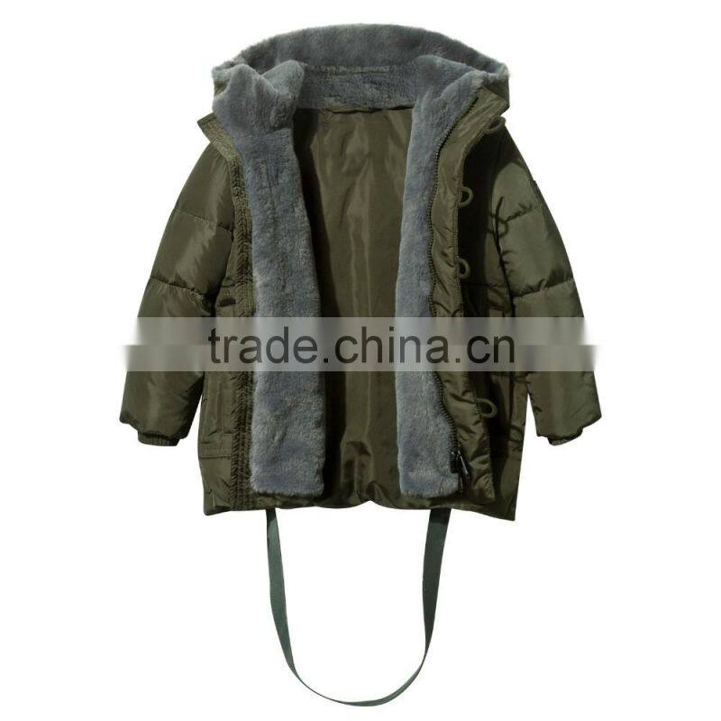 2017 Customed Chinese Manufacturing Shiny Children Down Jacket for Winters