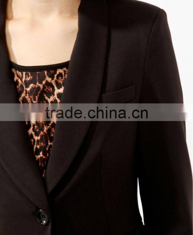 Women's Classic Shawl Collar Blazer