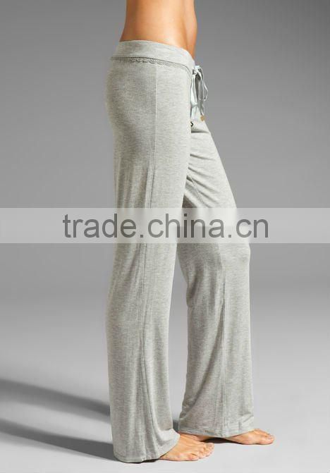 comfortable lace slim pant
