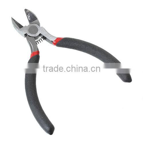 Black Stainless Steel Diagonal Cutting Pliers Jewelry Making Hand Tools