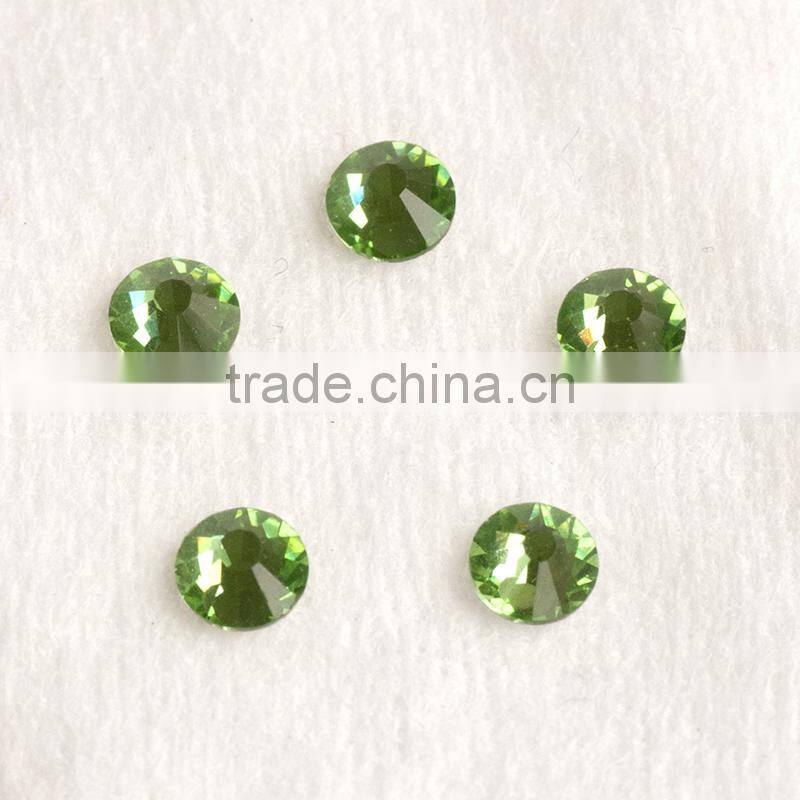 Hotsale glass rhinestones non hotfix rhinestone for wedding dress