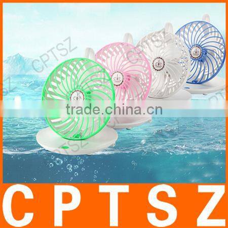 New Arrival Creative Mini USB Coffee Cup Fan Rotatable Hanging Portable Fan Strong Little Fan Drop