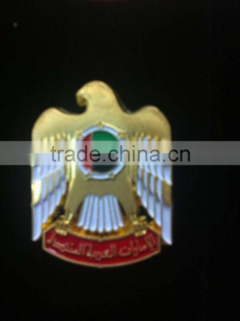 Custom Metal Magnet Badge,UAE Badge for National Day