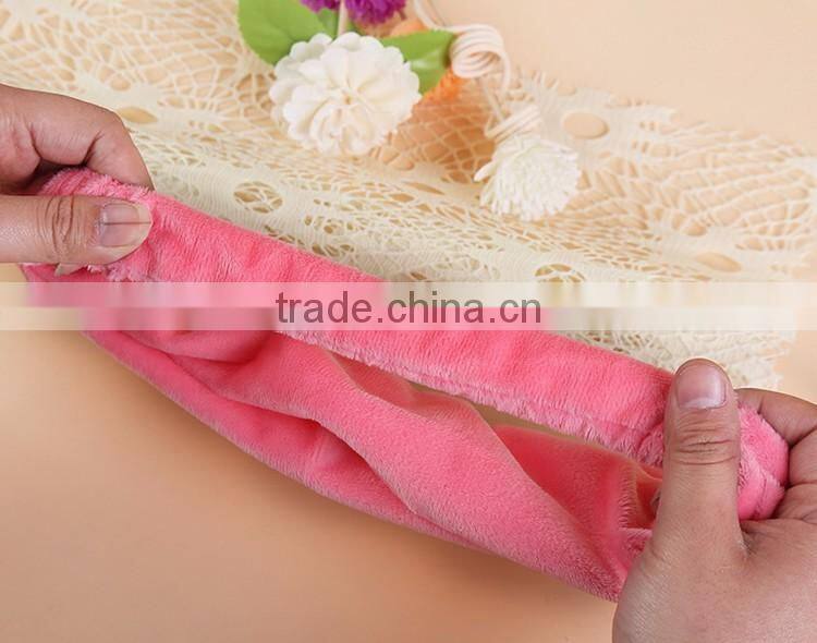 Fleece low price custom hair band