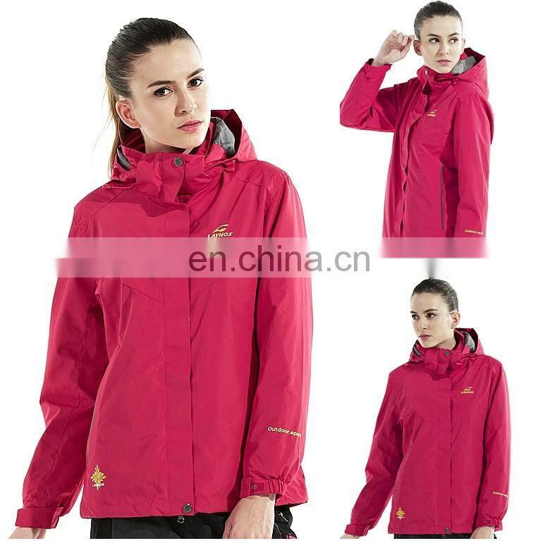 Women's waterproof windproof outdoor jacket climbing wear