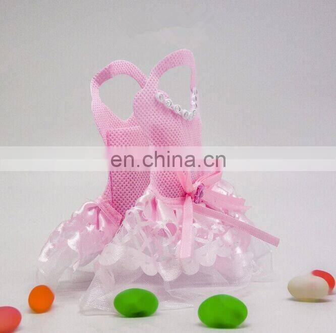 European fancy diy non-woven dress gift bags