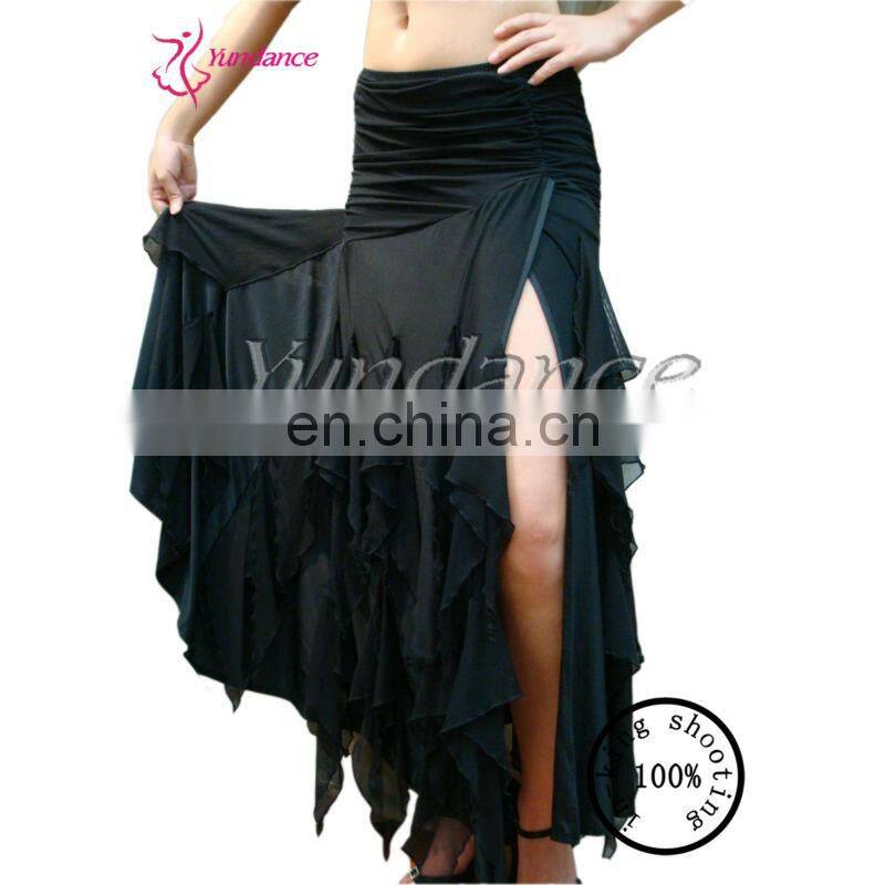 S-14 Sexy Split Polyester Cheap Dancewear